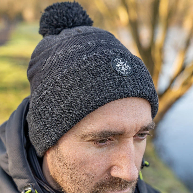 Matrix Grey Sherpa Bobble Hat